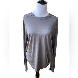 Fish Head Threads Sport-Tek Long Sleeve Tee with UPF 50 Protection Size Large